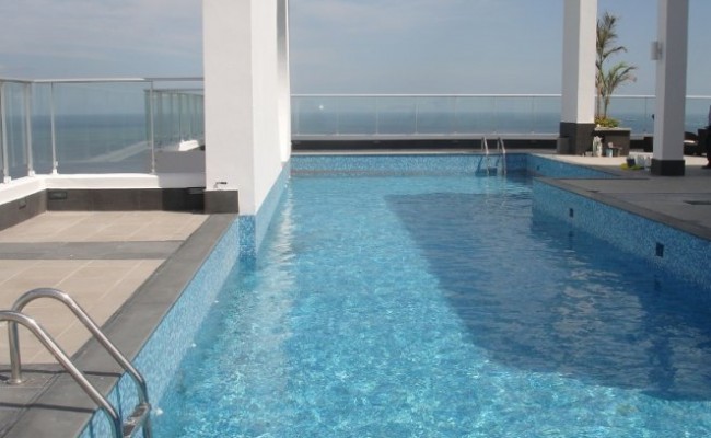 3. Roof pool